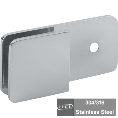 3SC101-180 180 Degree Traditional Style Stainless Steel Split Face and 'Y' Inline Glass Clamp