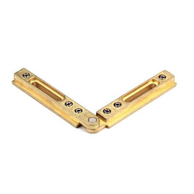 Walker Brass Adjustable Corner for the Hermes Series Header Kit