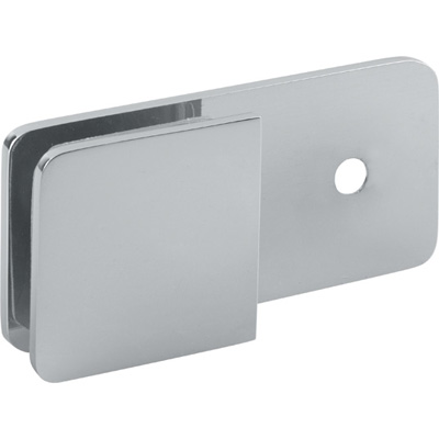 BC101-180 180 Degree Traditional Style Split Face and 'Y' Inline Glass Clamp