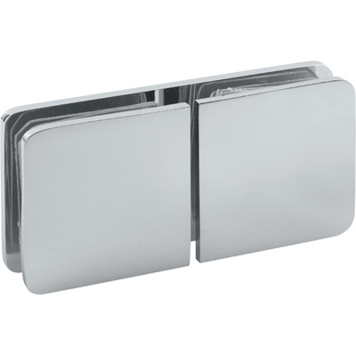 BC102-180 180 Degree Traditional Style Split Face and 'Y' Inline Glass Clamp