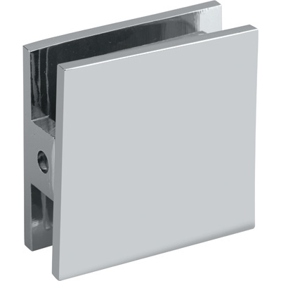 BC201 Square Corner Movable Wall Mounted Transom Glass Clamp