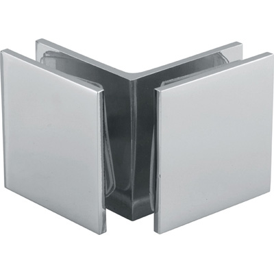 BC202-90 90 Degree Square Corner Style Glass-to-Glass Clamp