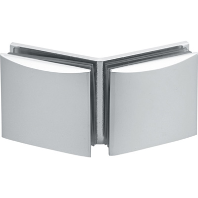 BC402-135 135 Degree Cambered Style Glass-to-Glass Clamp