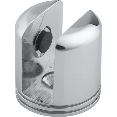 BC605 Walker Small Bevel Edge Cylindrical Interior Shower Shelf Clamp