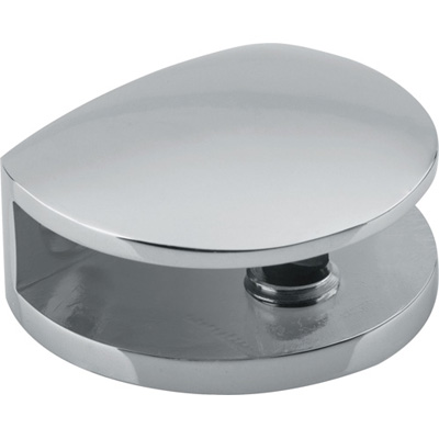 BC610 Walker Cambered Surface Rounded Interior Shower Shelf Clamp
