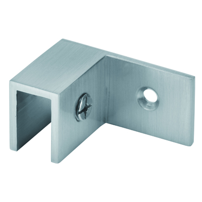 BC619SL Left Hand Sleeve Over Wall Mount Glass Clamp