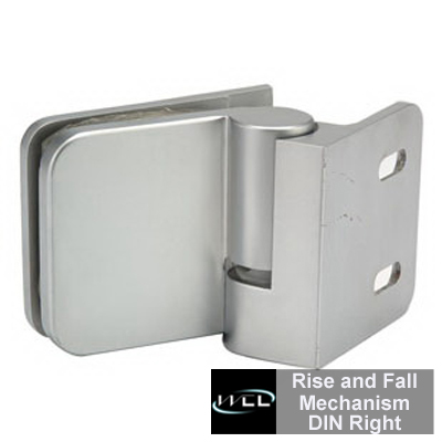 BH1201R Fates with Rise and Fall Mechanism Shower Door Hinge DIN Right