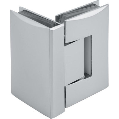 BH4004 90 Degree Glass-to-Glass Mount Hinge