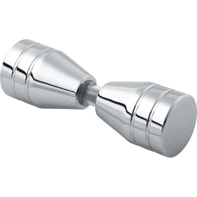 DKB07A Back-to-Back Ribbed Bow-Tie Style Knobs