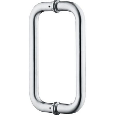 SHD12 Stainless Steel D-Shaped Tubular Back-to-Back Pull Handles for Glass Door