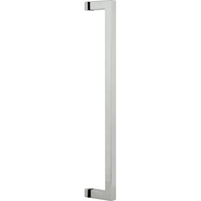 SHD16B Square Tubing Mitered Corner Single Sided Shower Door Towel Bar